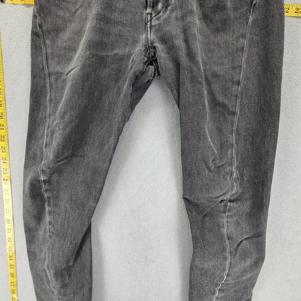 VTG Levis Engineered Jeans Mens Gray Charcoal Wash Twisted Red Patch Fits 29x30